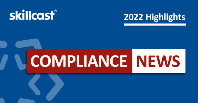 compliance news highlights 2022